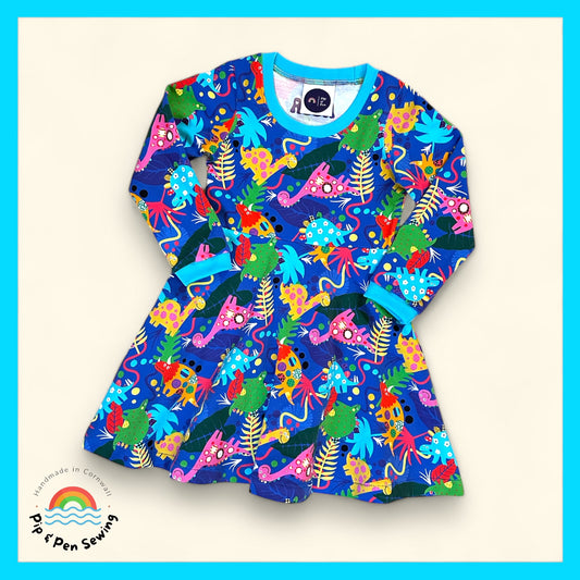 Twirly dress (long sleeve)